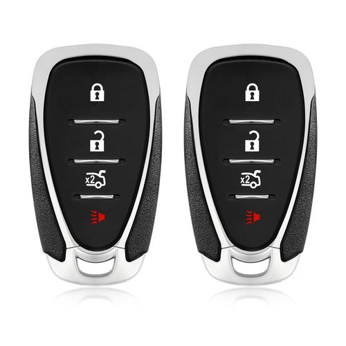 2 Keylessbest Replacement for 2019 2020 2021 2022 Chevrolet Volt Cruze Traverse Camaro Malibu Key Fob Remote Control HYQ4EA 4 Buttons 433MHz