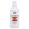 NOW Solutions, Xyliwhite™ Mouthwash, Cinnafresh Flavor, Naturally Freshens Breath, Cleanses Teeth and Gums, 16-Ounce