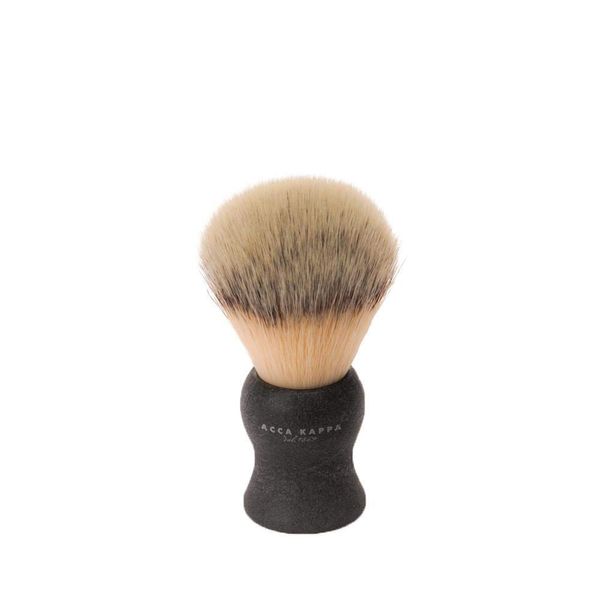 Acca Kappa Natural Black Synthetic Fibre Shaving Brush