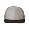 Richardson 112 Trucker OSFA Baseball Hat Ball Cap, Grey/Charcoal/Black