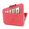 10PCS Screw Extractor and Left Hand Cobalt Drill Bit Set, Damaged Screw Remover Drill Extractor Combination Set with Storage Case