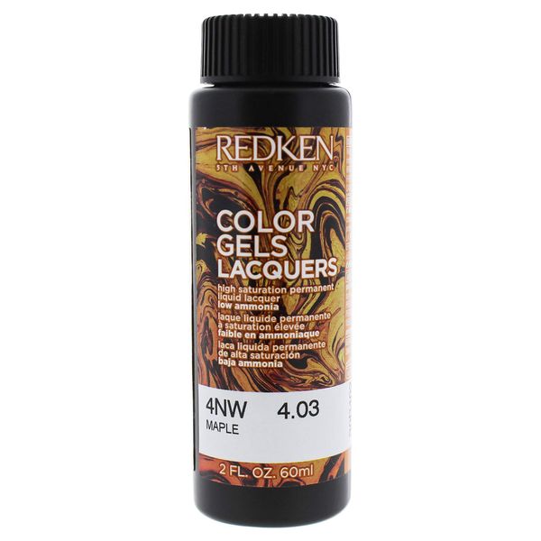 REDKEN Color Gels Lacquers - 4NW Maple, 60 ml