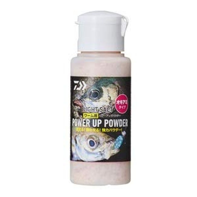 Daiwa LS Power Up Powder, Light Salt, Krill, 1.1 oz (30 g), Bottle Type