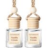 Car Air Freshener Diffuser – Vanilla Cream Scent for a Refreshing Drive
