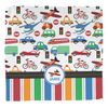 YouCustomizeIt Personalized Transportation & Stripes Washcloth