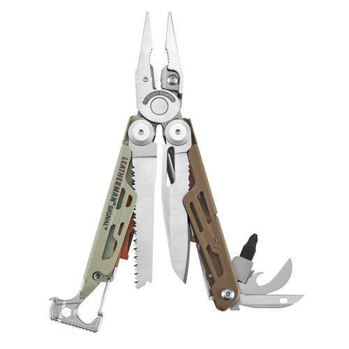 LEATHERMAN, Signal, 19-in-1 Multi-tool for Outdoors, Camping, Hiking, Fishing, Survival, Durable & Lightweight EDC, Made in the USA, Mesa Verde