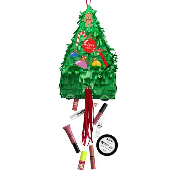 NYX Professional Makeup Home Alone Falling Presents Makeup Box, 12 Pieces