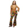 Boland 01545 Rainbow Flared Trousers (M Stretch), M