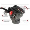 Quick-release plate for LYT-D293 Professional Video DSLR Camera Tripod Monopod