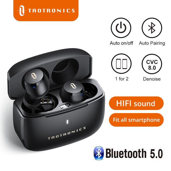 TaoTronics Soundliberty 97 Bluetooth Earbuds USB-C fast charging Earphones BH097