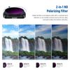 Neewer 4-Pack Magnetic ND/PL Filter Kit for DJI Osmo Pocket 2/Osmo Pocket 1