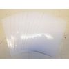 vinyl self adhesive white gloss 4"x 6" x .003 thk (40)sheets