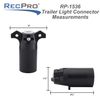 RecPro 7-Pin RV Blade Trailer End | Wiring Harness Connector