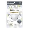Hakugen Earth B Style 3D Type, Regular Size, Silver Gray x Blue Gray, 7 Pieces