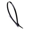 Outdoor Weatherproof Cable Tie Cable Tie Cable Self-Locking Wire Black Cable Tie Zip 100pcs (2.5*155mm)
