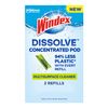 Windex Dissolve Concentrated Pods, Multisurface Cleaner, 2 Concentrated Dissolvable Refill Pods