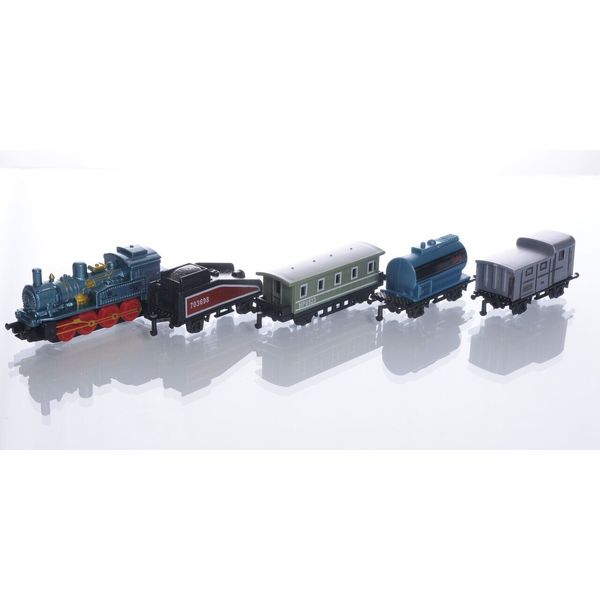 5 Piece Pull Back Train Set Toy ( ONE SET ONLY)