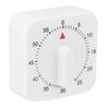 ZHOUSUFEN Square 60 Mechanical Kitchen Timer Cooking Timer Clock with Loud Alarm No Batteries Required Kitchen Learn