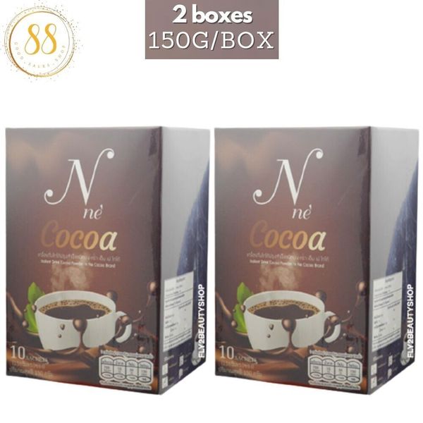 N Ne Cocoa 150 g x 2, Instant Cocoa Powder, Drinking Type, Sugar Free, Sugar Box