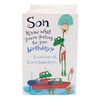 UK Greetings Birthday Card for Son - Fun Fold Out Design