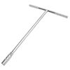 SENRISE 1 x 6-19mm Hex Socket Wrench Long T Shape Silver