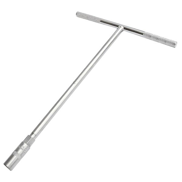 SENRISE 1 x 6-19mm Hex Socket Wrench Long T Shape Silver