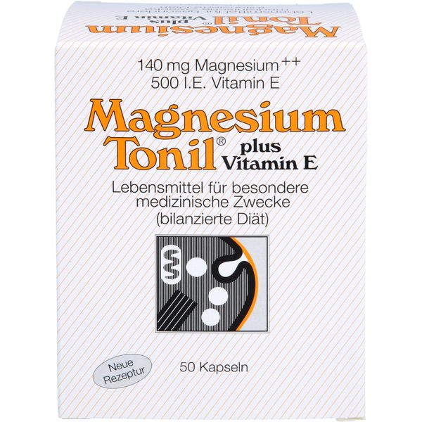 Magnesium Tonil plus Vitamin E, 50 pcs capsules