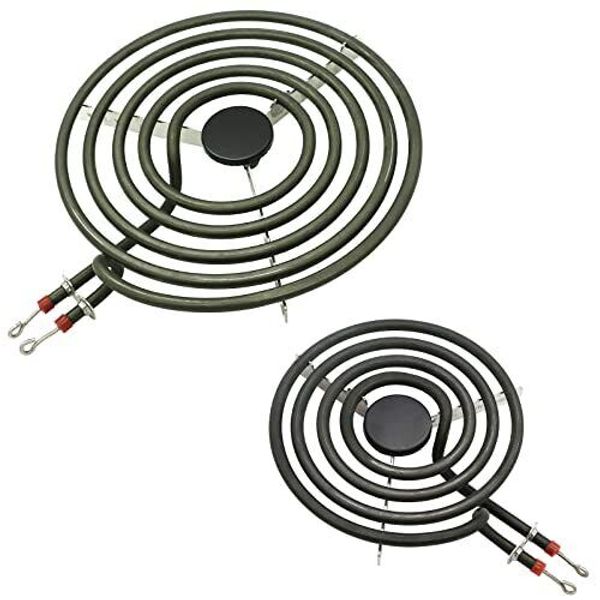 MP15YA 6" Electric Range Burner Element & 8" MP21YA Electric Stove Burner