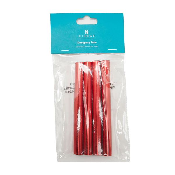 HI-GEAR Emergency Pole Repair Tubes, Red, One Size