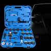 28 PCS Radiator Pressure Tester Vacuum-Type Cooling System Refill Kit