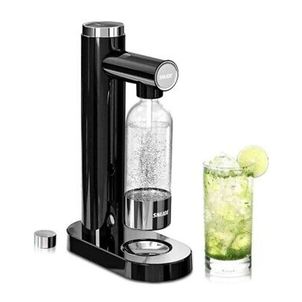 SNLIDE Soda Maker Seltzer Sparkling Water Machine with 1L Pet Bottle + Cap