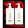 2pk NATIVE Coconut Milk & Turmeric Curl Care Shampoo 487ml Each