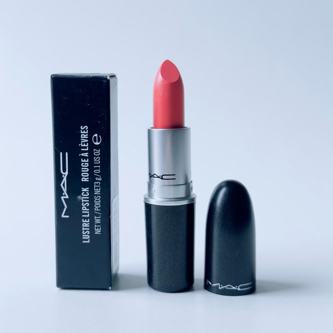 MAC Lustre Lipstick FLAMINGO New in box