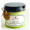 Lemon Peppermint Sugar Scrub Exfoliating Body Scrub gift for her handmade scrub