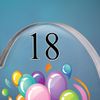 Personalised 18th Birthday Balloon Heart Block In Gift Box