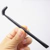 HAPPITON 5PCS Dual Ended Eyelash Eyebrow Brush Angled Eye Brow Brush for Lining Shaping Brows Spoolie for Brows Lashes