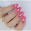 Badge Theme  Nail Art Stamping Template Image Plate Stamper Scraper Kit BP 27
