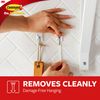 Command Wire Hooks, Decorate Damage-Free, Holds 0.5 lbs, White, Indoor Use, 4-Hooks, 5-Strips