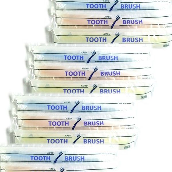 Hotel Amenities Commercial Disposable (Instant) Powdered Toothbrush x 100 Pieces