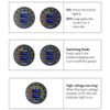 Dual USB Car Cigarette Lighter Socket Phone Charger Power Outlet W/LED Voltmeter