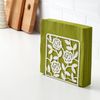 IKEA LIKSIDIG napkin holder, white, 16x16 cm