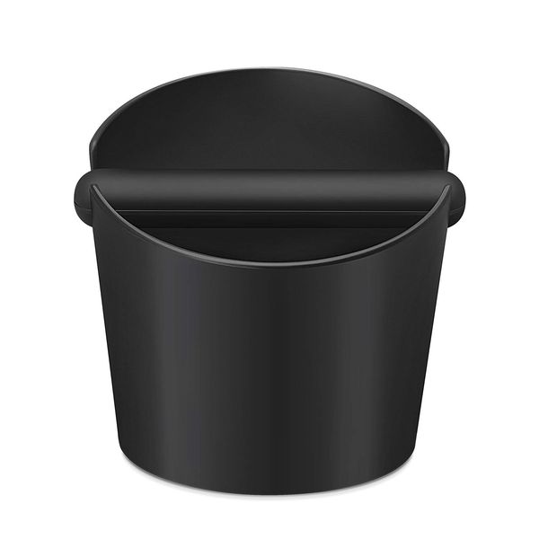 Yolococa Espresso Coffee Knock Box Container for Coffee grounds black