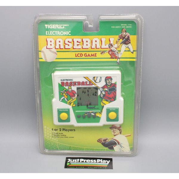 1989 Tiger Electronics Baseball Handheld Electronic LCD Game New Sealed