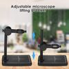 HUIOP Digital Microscope Stand Magnifier Camera Up and Down Adjustable Stand Holder Universal port Bracket Large Base with Scales for Digital Microscope