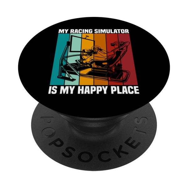 SIM Racer Handbrake Wheel Pedals Racing Simulator SIM Racing PopSockets Swappable PopGrip