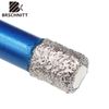 Triangle Shank Diamond Drilling Bit Kit 11pc Hole Saw Set Tile Granite Marble