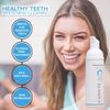 V-White Foam toothpaste, Fluoride Free Toothpaste Deep Cleaning Teeth Whitening Toothpaste 60ml Alcohol Free pH Balanced