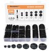 200pcs Rubber Grommet Firewall Hole Plug Electrical Wiring Gasket Assortment Kit