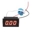 Current Meter, DC Ammeter with Hall Sensor LED Digital Display 50A High Accuracy Current Gauge for Vehicles