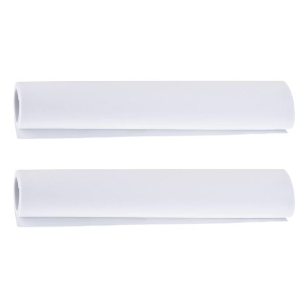 Rebower EVA Sheet EVA Foam Sheet Roll EVA Foam Sealing Tape for Craft Projects Art 35 x 100cm 1mm Thickness White 2 Rolls